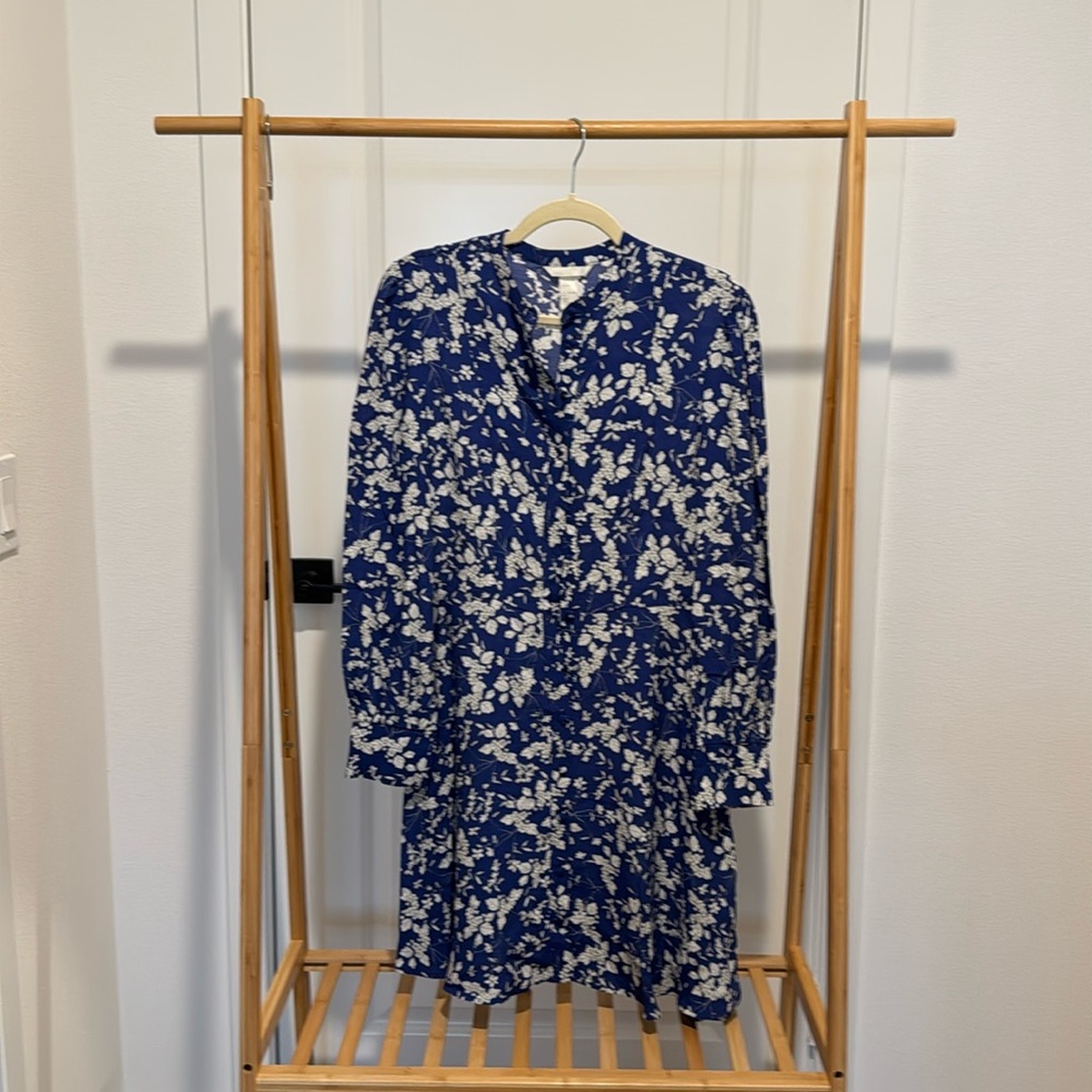 H&M A line flower dress